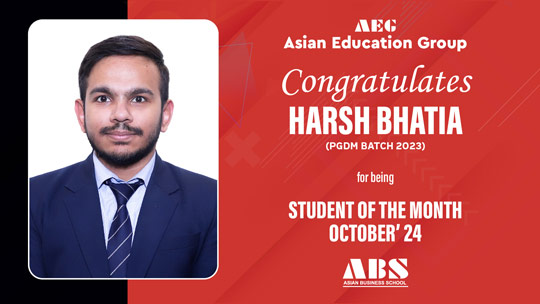 Student Of The Month Batch 2023 | Nov 2024