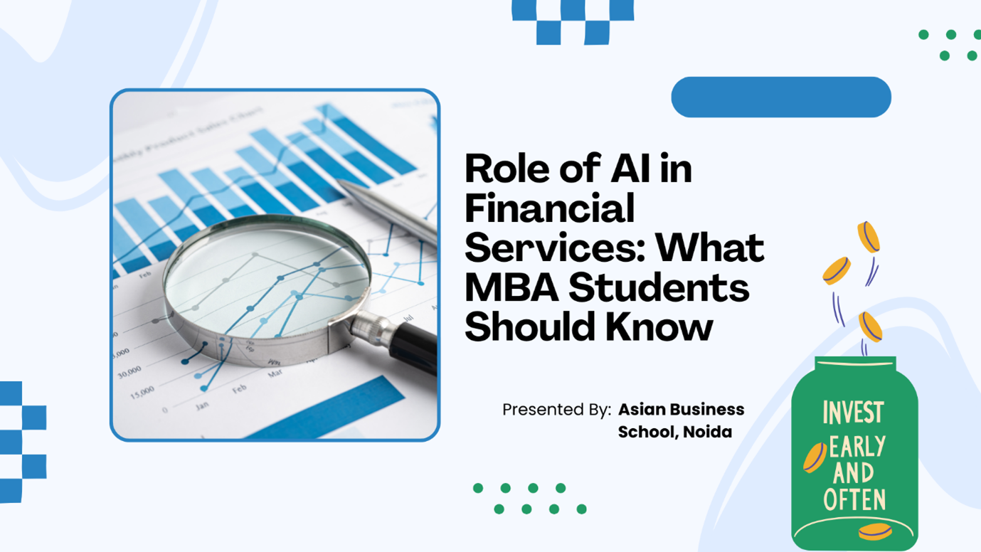 Role of AI in Financial services