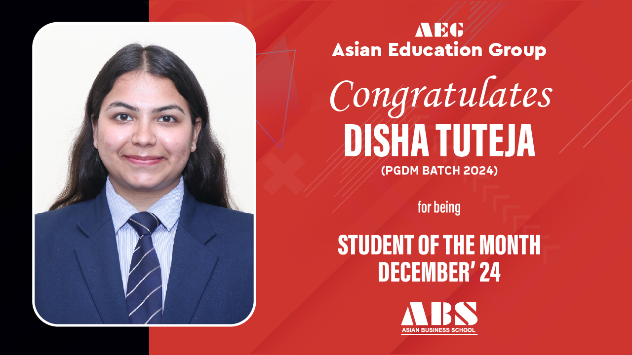 Student Of The Month Batch 2024 | Dec 2024