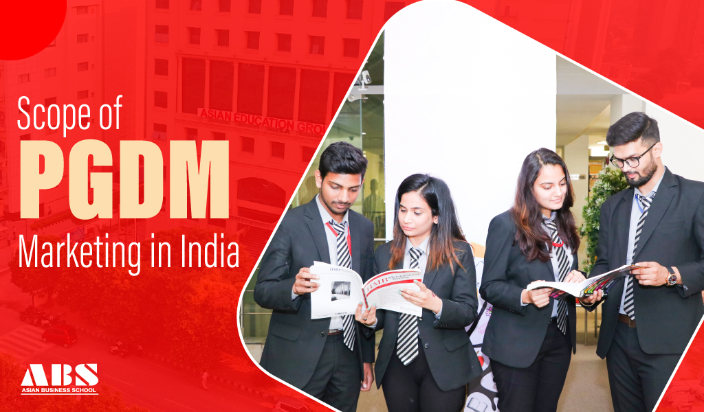 Scope of PGDM Marketing in India