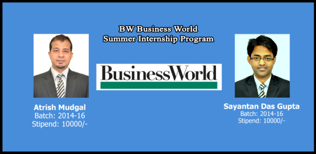 BW Business World – Summer Internship Program