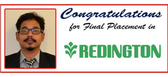 ASIANITE PLACED IN THE FINAL PLACEMENT DRIVE IN REDINGTON