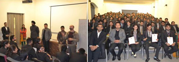 BUSINESS STANDARD CONDUCTED QUIZ COMPETITION IN ASIAN BUSINESS SCHOOL, NOIDA