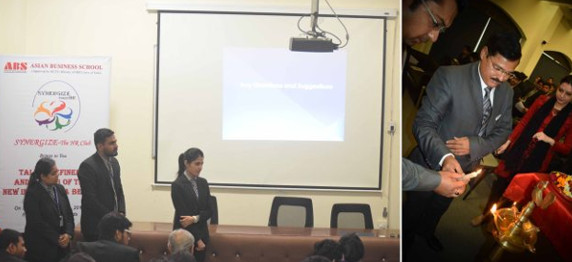 “SYNERGIZE” – HR CLUB ACTIVITY HELD IN ASIAN BUSINESS SCHOOL, NOIDA
