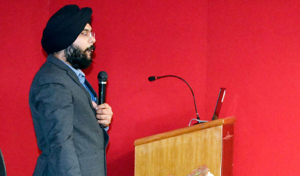 Distinguished Lecture Series- An Expert Talk – Mr. Ishvinder Singh