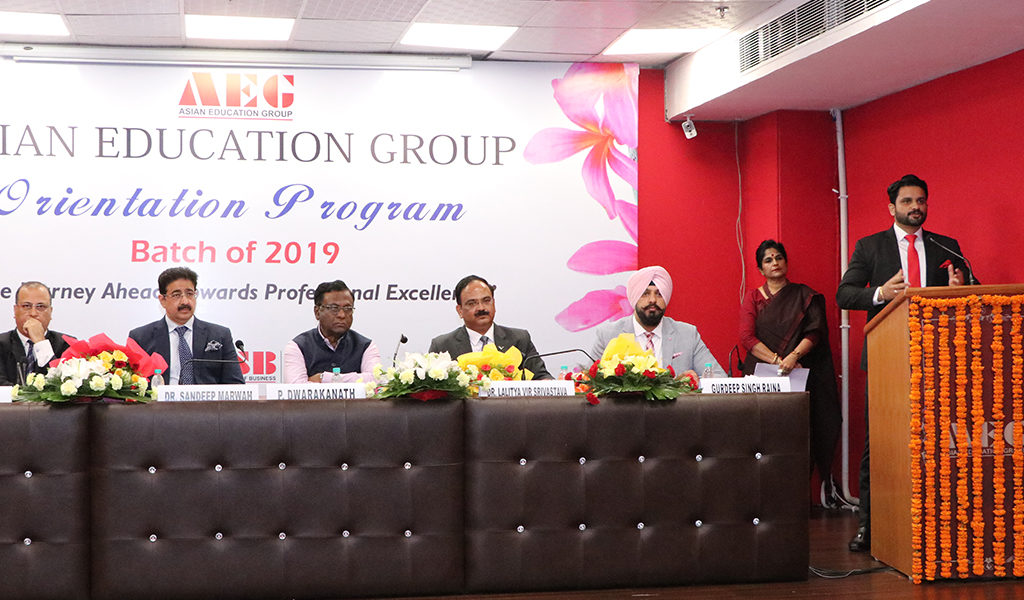 ABS PGDM Orientation 2019 – Mr. Saurabh Sharma, Director-Asian Education Group (AEG)