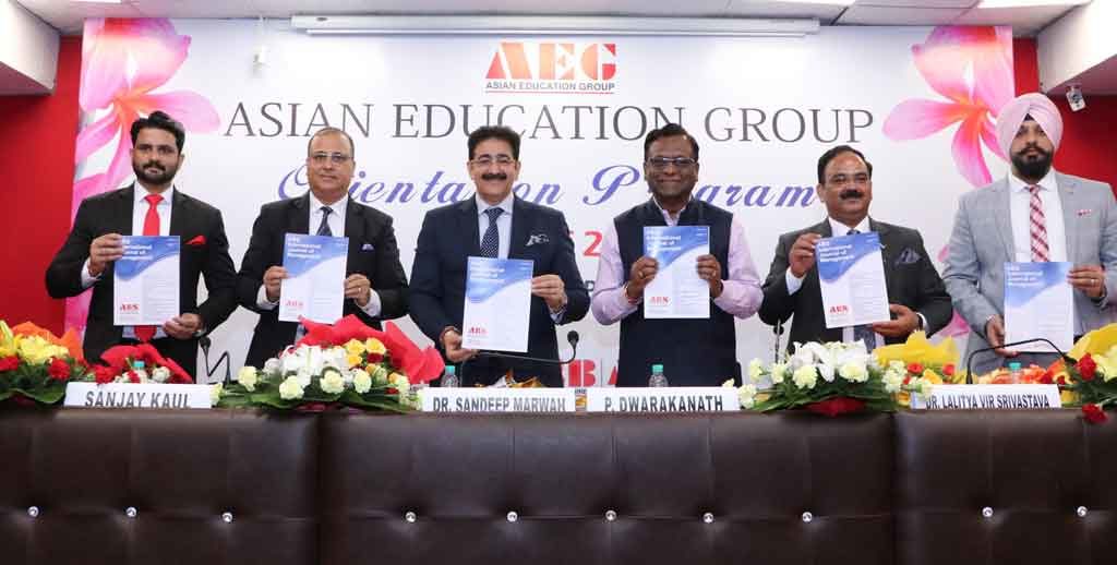 AEG Asian Business School holds its ABS PGDM Orientation 2019 Program with due solemnity