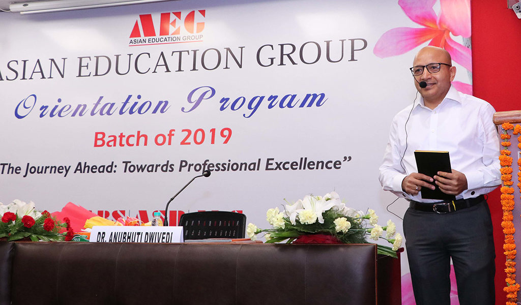 ABS PGDM Orientation Programme 2019 Day 2 – Lead Leacture by Mr. Chandan Kumar