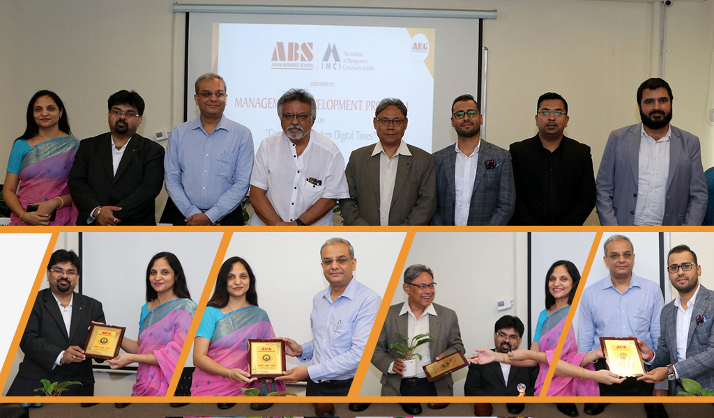 MDP on “Consulting in Modern Digital Times” at Asian Business School concludes on a high note of knowledge!