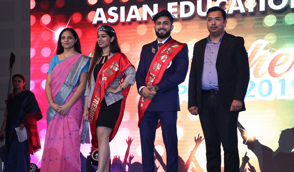 Fresher’s Party 2019 at Asian Business School – Crowning of Mr. and Ms. Fresher 2019