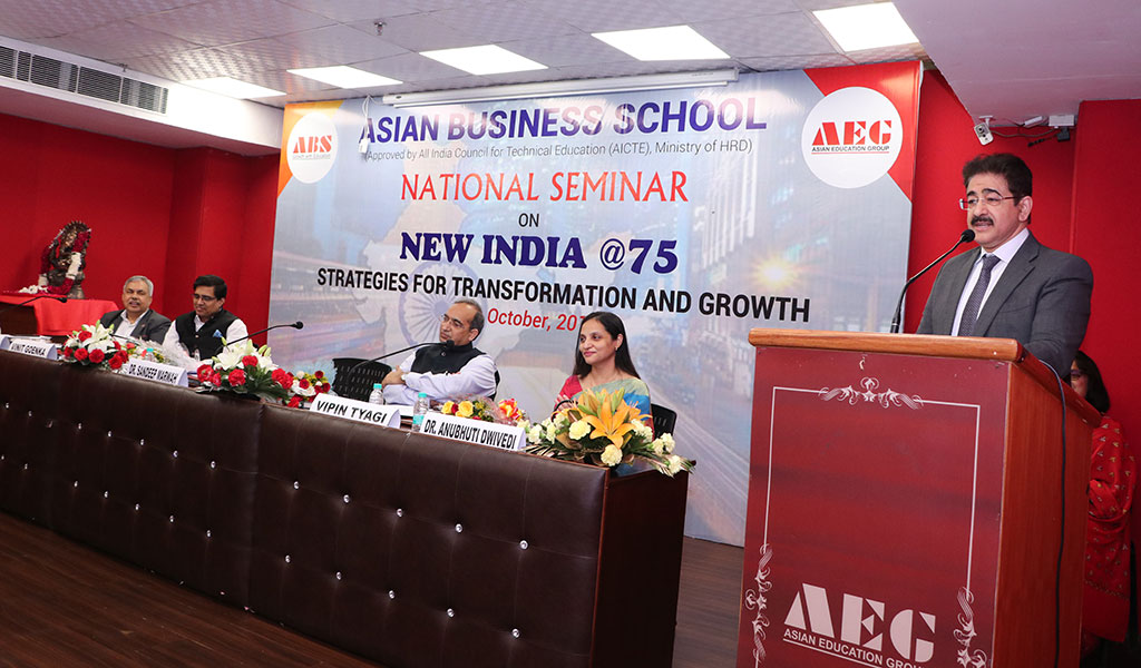 National Seminar on “New India@75: Strategies for Transformation & Growth” at ABS Concludes on a High-Pitch of Knowledge!
