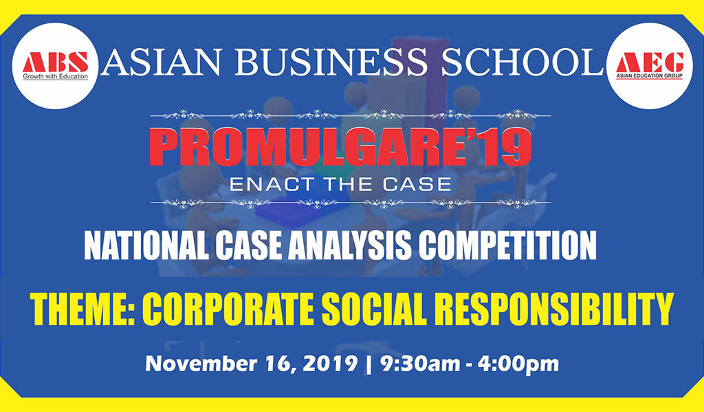 ABS “PROMULGARE” 2019 – National Case Analysis Competition