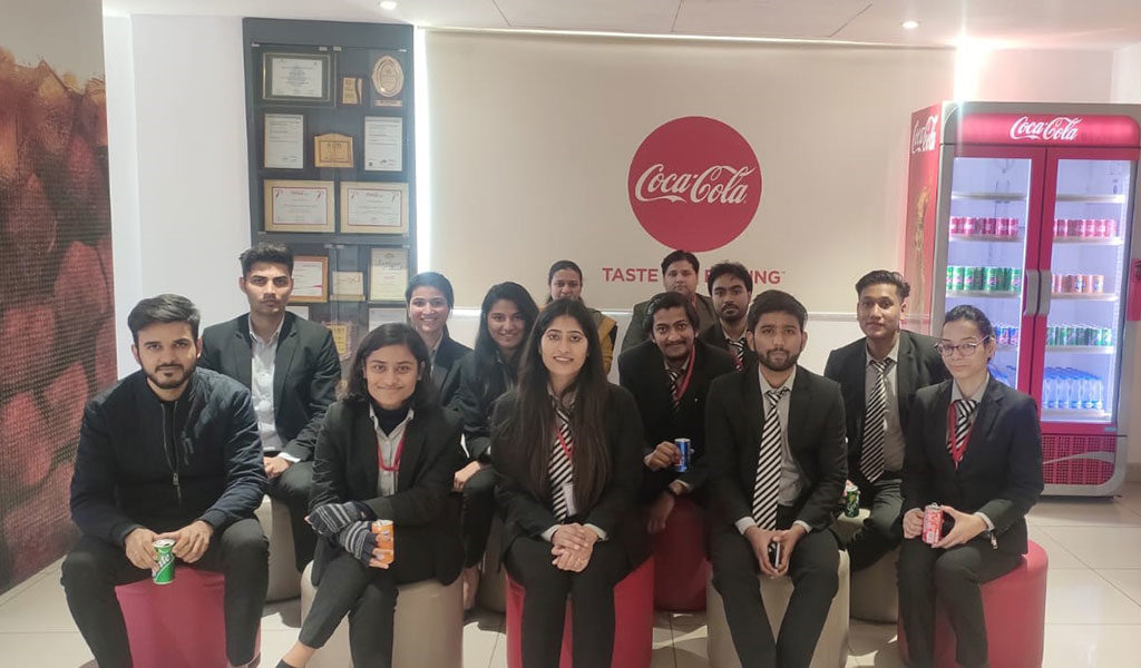 ABS PGDM 2019-21 Batch Students Go For A Corporate Visit To Coca-Cola Bottling Plant, Greater Noida