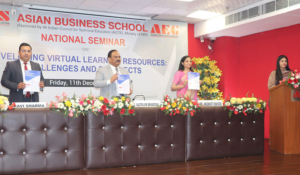 ABS hosts a high-pitch NATIONAL SEMINAR on “Developing Virtual Learning Resources: Challenges & Prospects”