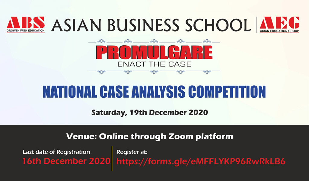 ABS PROMULGARE 2020 – National Case Analysis Competition