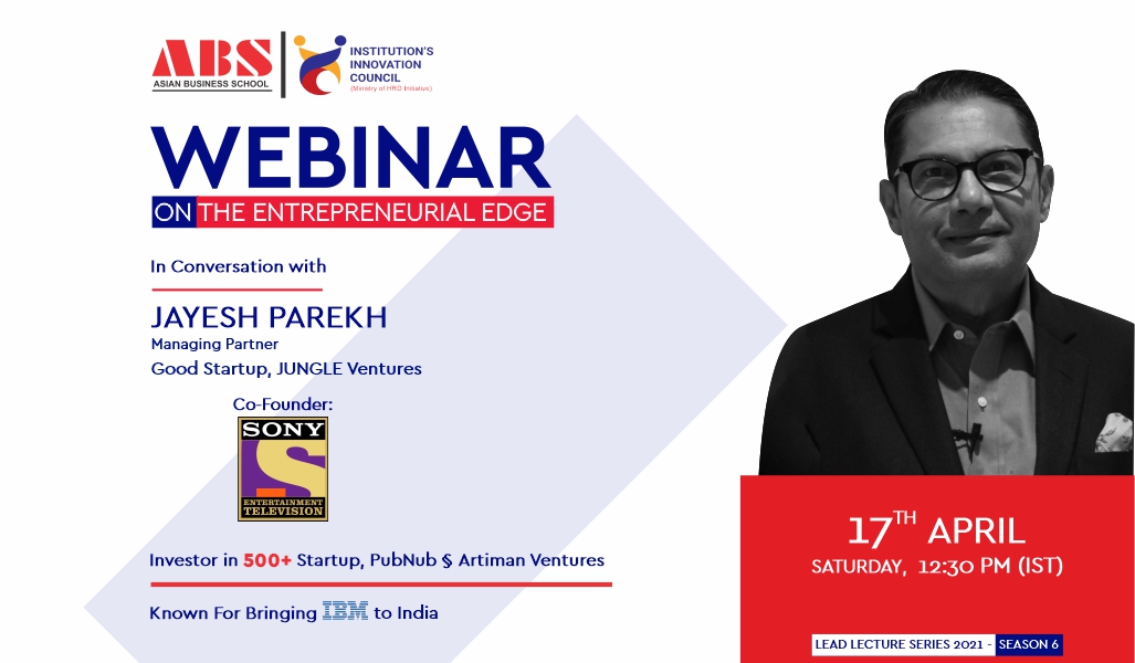 Mr. JAYESH PAREKH – delivers a highly insightful live session for ABS PGDM students!