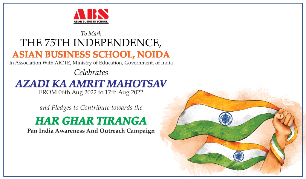 Independence Week Celebration at Asian Business School, Noida
