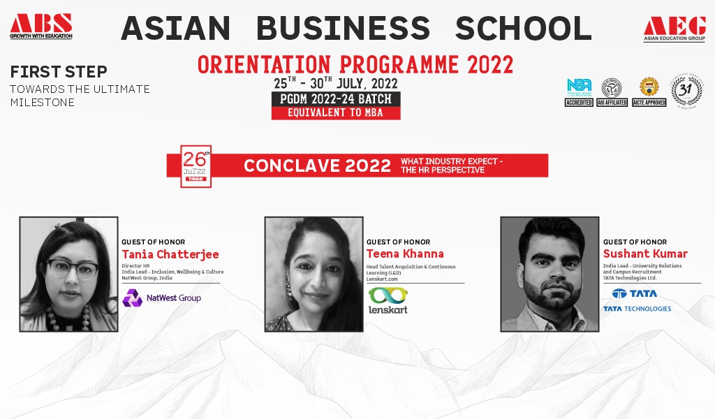 Asian Business School, Noida – “What Industry Expect-The HR PERSPECTIVE-HR CONCLAVE