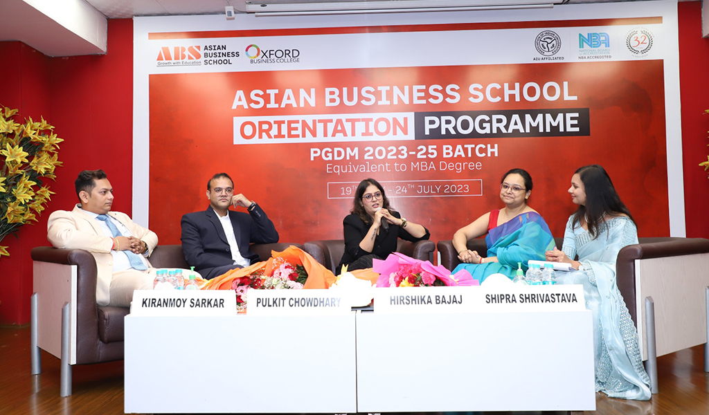 “HR CONCLAVE 2023 – Convening the Best Management Practices” & ABS Impact: Alumni Talk Series Day 2 – PGDM Orientation  July 20th 23