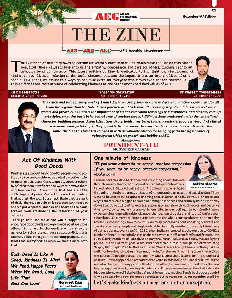 November-2023The Zine | Monthly Newsletter