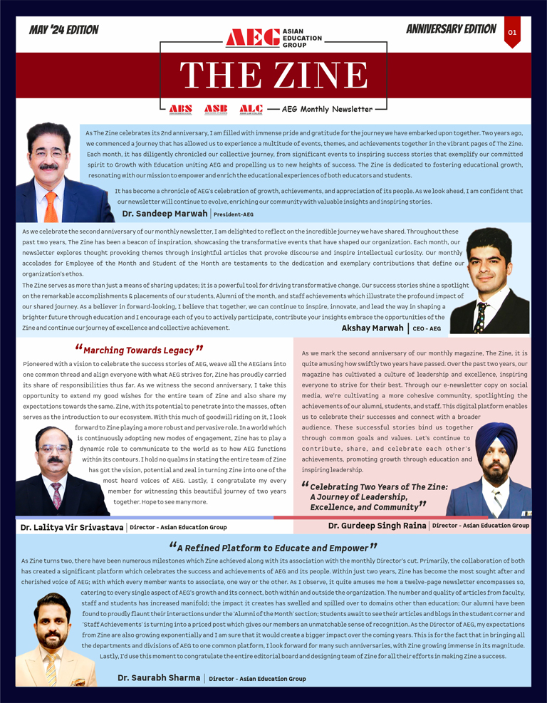 May-2024<br><span style='font-size:18px;display:block;'>The Zine | Monthly Newsletter</span>
