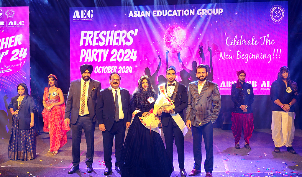 A Night of Talent and Music at the Fresher’s 2024 at Asian Business School, Noida