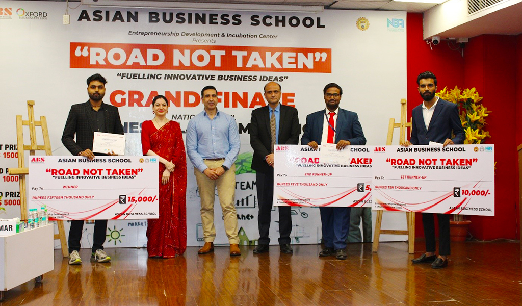 The Road Not Taken – National Level Business Plan Competition